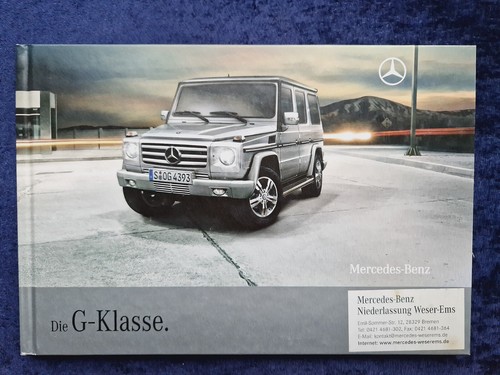 Mercedes class brochure - g,
