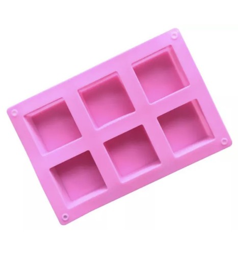 Square hole soap mould - 6,