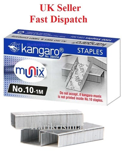 1000 staples 10 - x, no.10