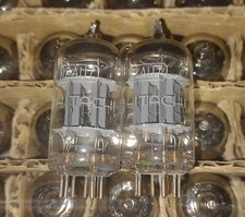 2 x Hitachi 12AU7 ECC82 Tubes