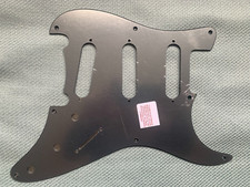 G&L USA 1993 Legacy  Pickguard BRUSHED STAINLESS-BLK 2 PLY (Right Handed)