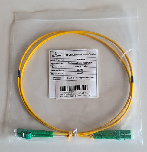 Elfcam fiber optic cable - fiber,
