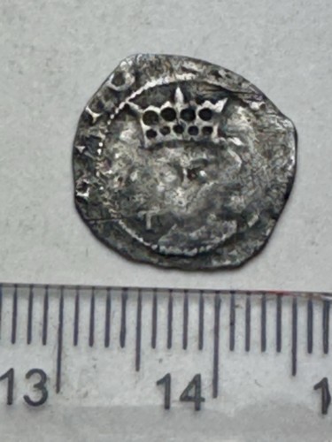 Rare henry vii hammered silver - hammered,