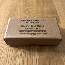 Vintage J. W. BENSON Cardboard