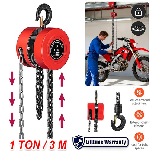 Ton chain hoist block - 1, and