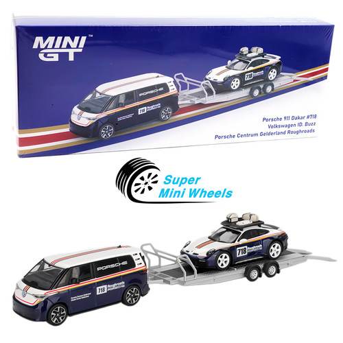 Mini porsche 911 dakar - 1:64,