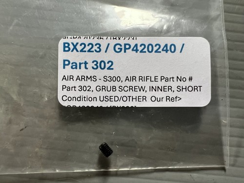 Spare part for air arms - for,