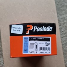 Paslode 38mm F16 Angled Brads