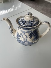 Royal Worcester 1790 Avon Scenes Palissy Teapot Large