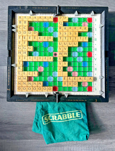 Travel scrabble board game - travel,