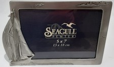 Vintage Seagull Pewter Etain