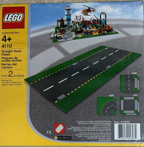 Lego town road plates - town:,