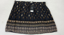 Next women's skirt size UK20 Black cactus print design
