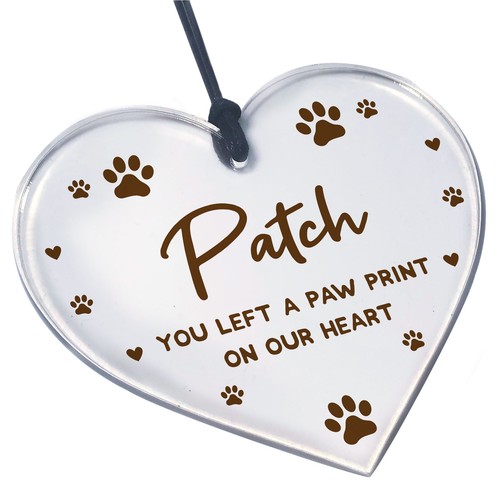 Dog memorial gift - memorial, remembrance