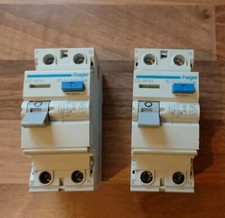 2 Used Hager 63amp AC Rcd