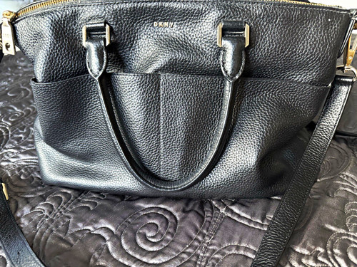 Dkny black pebbled - dkny,
