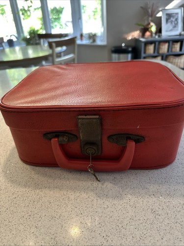 Vintage 1970 red faux - vintage,