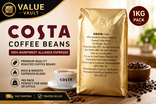 Costa coffee 1kg espresso 100 - 1kg, 100%