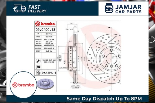 Brembo c400 brake disc - brembo,