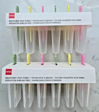 2 x 6 Ice Lolly Moulds for 12