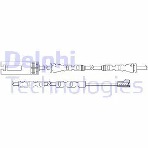 Brake pad wear sensor - , disc