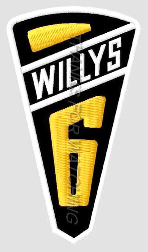 Willys embroidered patch - embroidered,