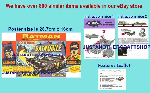 Corgi toys 267 batmobile - toys,