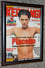 PLACEBO band Framed A4 2000 KERRANG cover issue original promo ART poster