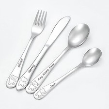 Personalised Kids Cutlery 4pcs