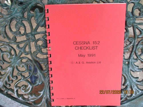 Cessna 152 checklist may - ,