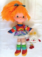 Original 1983 Hallmark 12" Rainbow Brite Doll & Mini Twink Sprite Plush's
