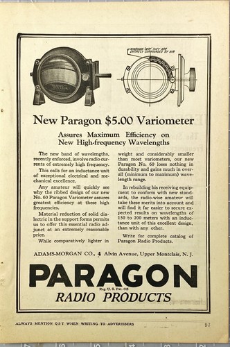 Adams morgan paragon - co., "paragon