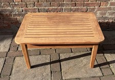Teak garden coffee table -