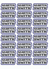 Race Name Stickers For 1/5th