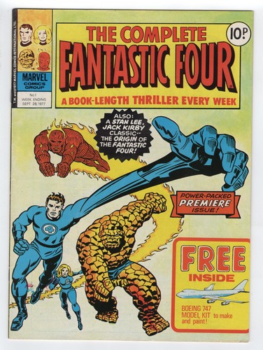 1961 marvel fantastic four - fantastic,