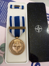 Genuine nato medal for sea - medal,