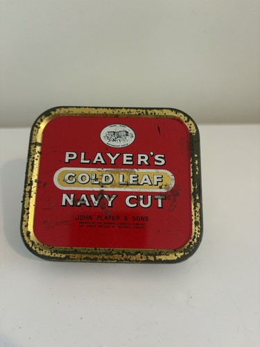 Vintage players gold leaf navy - vintage,