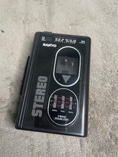 Sanyo M GR75 Personal stereo radio cassette player