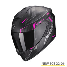 Full-Face Woman Motorcycle
