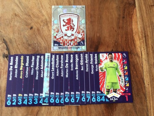 2016 2017 match attax - match, 19