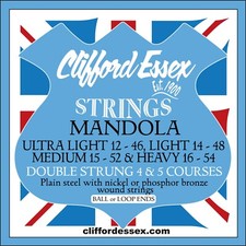 Mandola tenor strings - mandola/tenor,