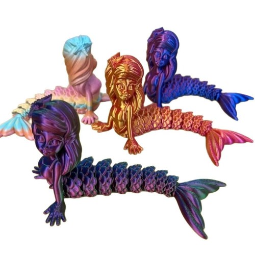 Colors printed mermaid - colors,