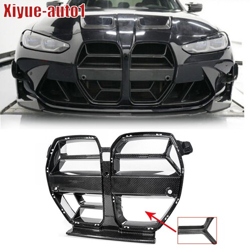 Carbon fiber front grille - carbon,