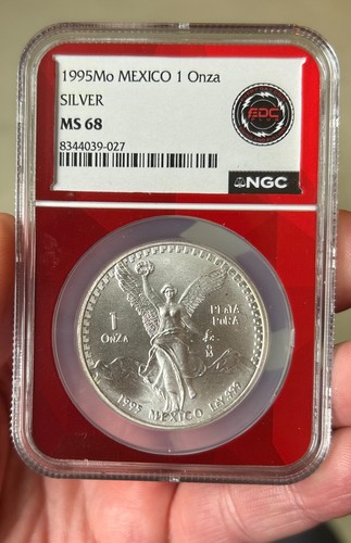 1995mo mexico onza silver - onza,