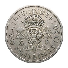 2 Shillings 1950 Great Britain