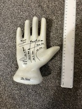 Vintage Phrenology Palmistry Hand