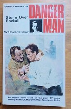 Danger Man - Storm Over Rockall - W.Howard Baker - 1965 Consul Pbk