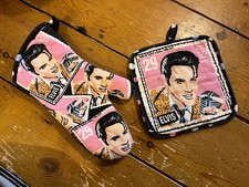 Elvis Presley Stamp oven glove