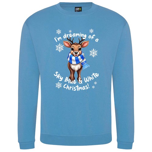 City reindeer sweatshirt - city,