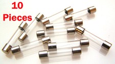 RANGE OF 32MM QUICK BLOW FUSES 100mA - 20A GLASS 10 PIECES  OLB017